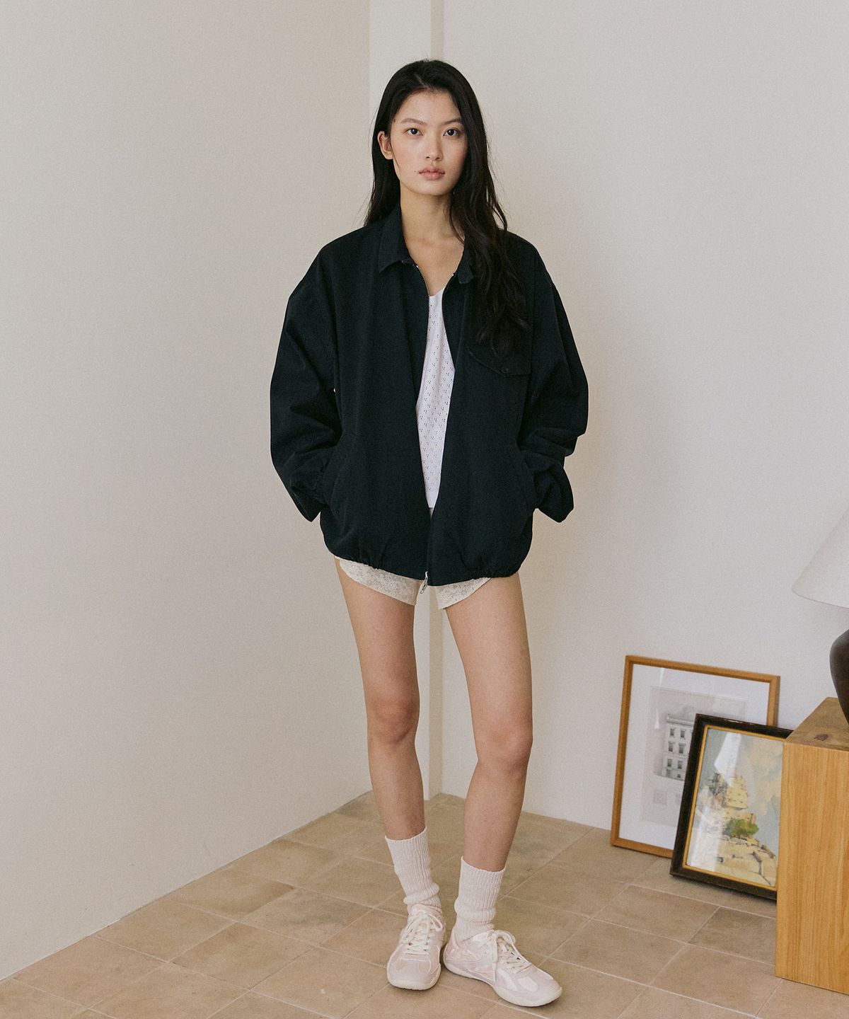 프롭(PROP) 히비키 자켓 네이비