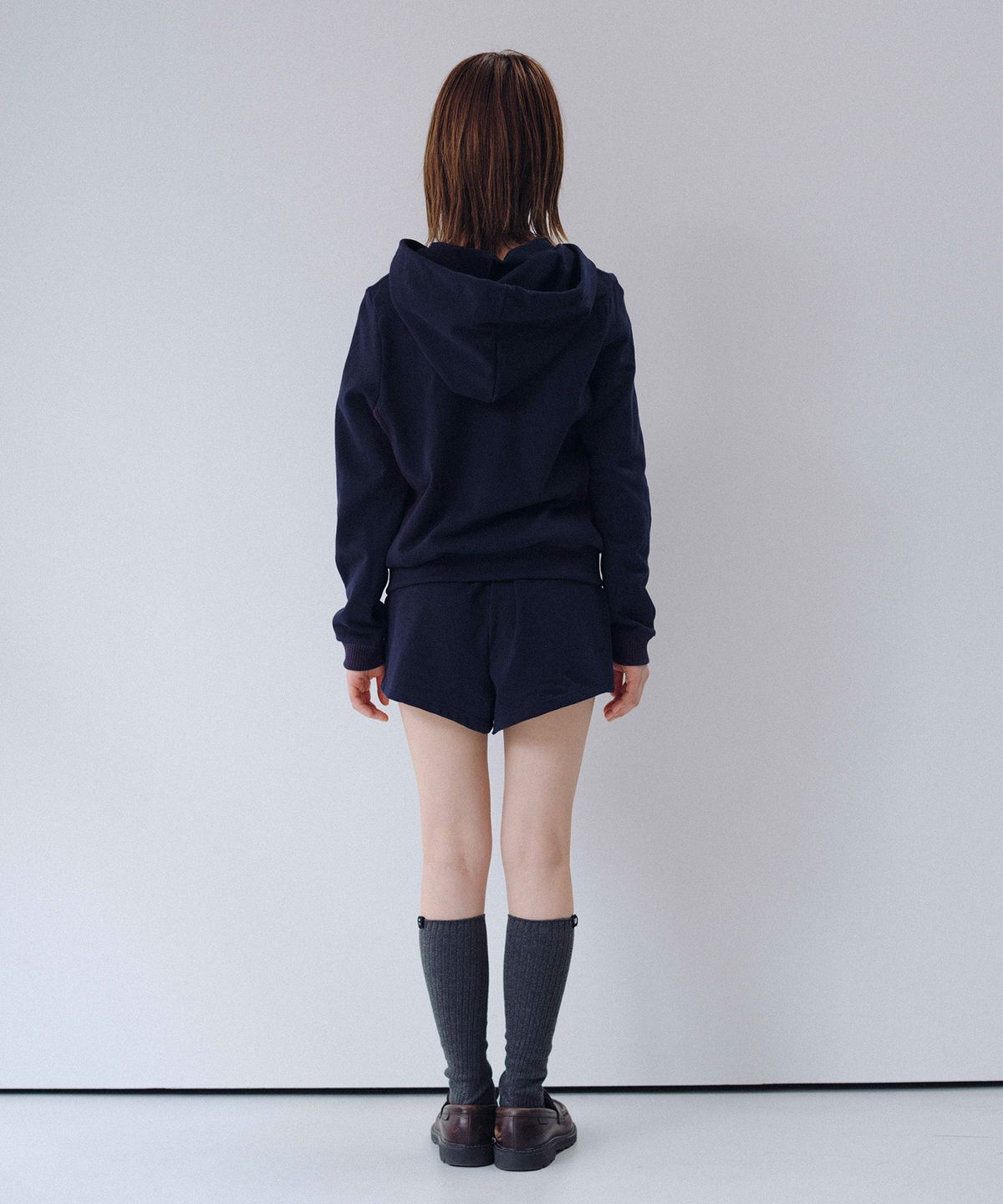 오헤시오(OHESHIO) EASY WAFFLE SHORTS, NAVY
