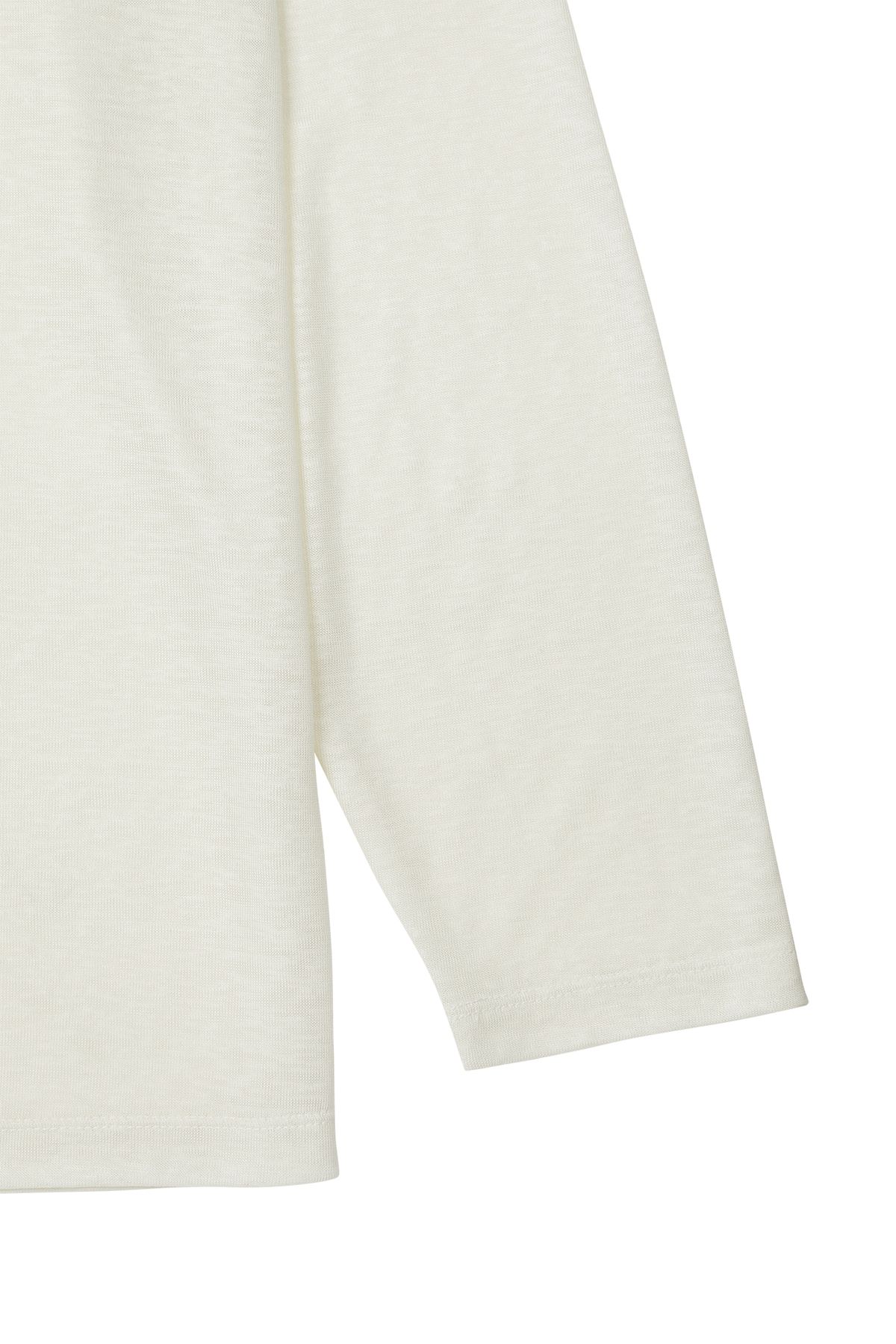 다이닛(DEINET) OVERFIT SWEAT GRAPHICS T-SHIRT IN IVORY