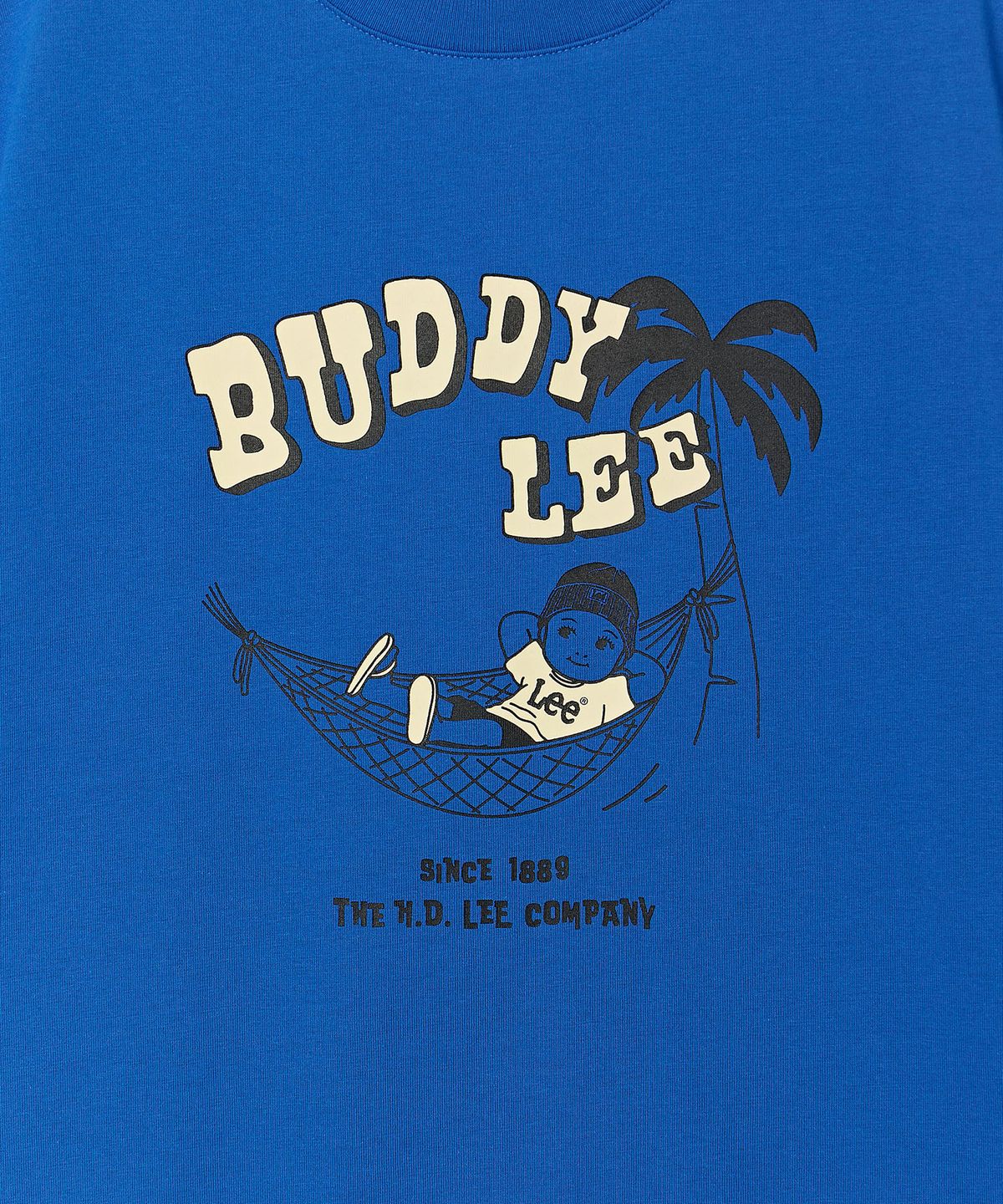 리 키즈(LEE KIDS) 버디LEE 해먹 휴식 티셔츠 블루 LK2602ST51BL