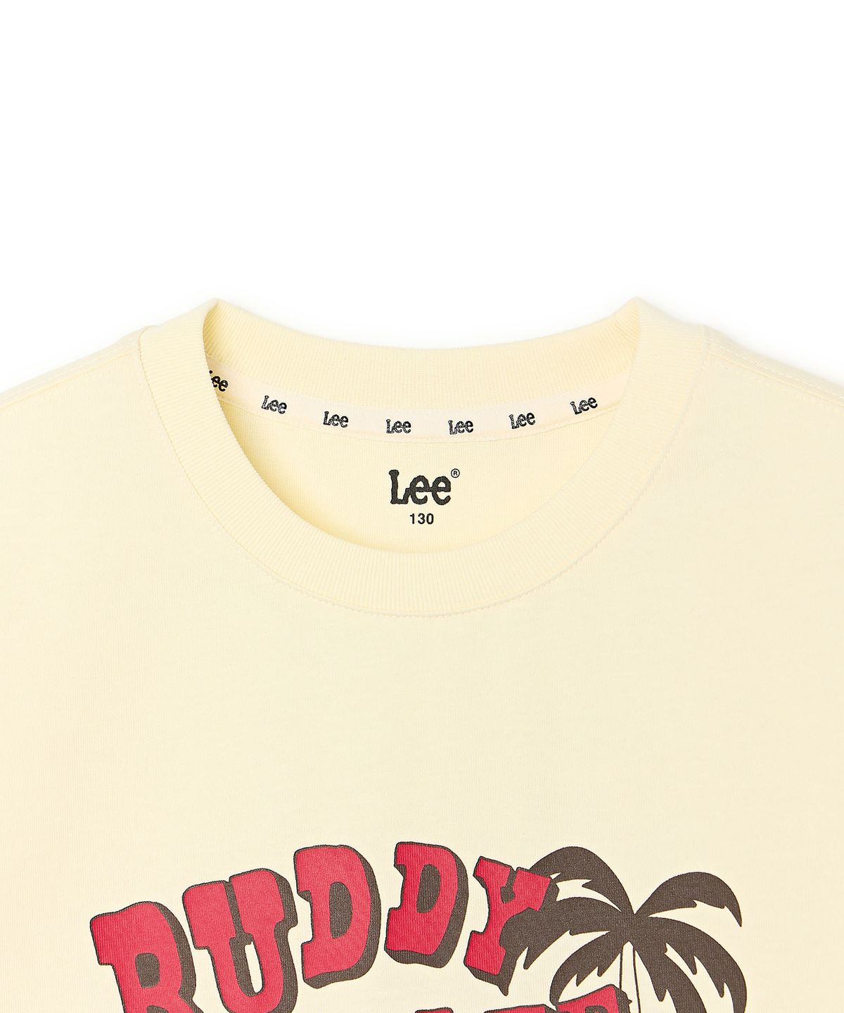 리 키즈(LEE KIDS) 버디LEE 해먹 휴식 티셔츠 라이트옐로우 LK2602ST51LY
