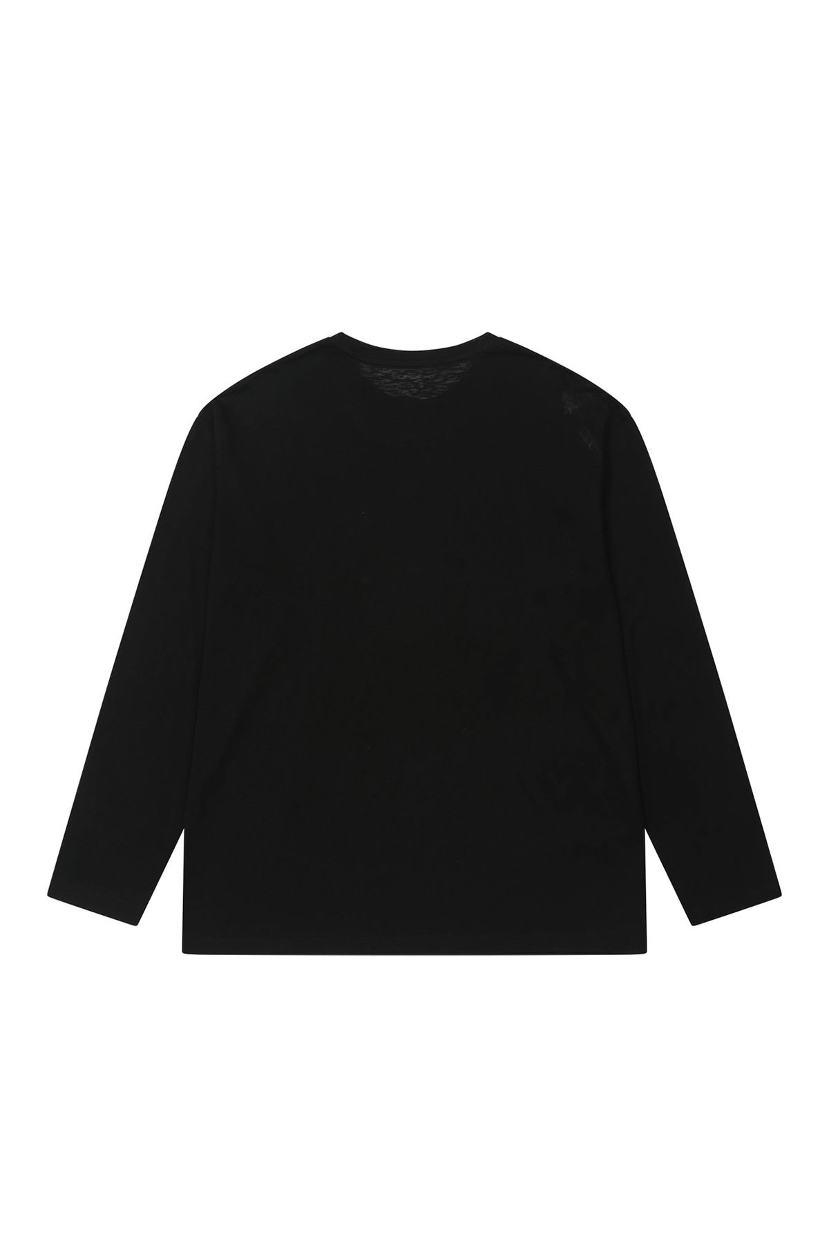 다이닛(DEINET) OVERFIT SWEAT GRAPHICS T-SHIRT IN BLACK