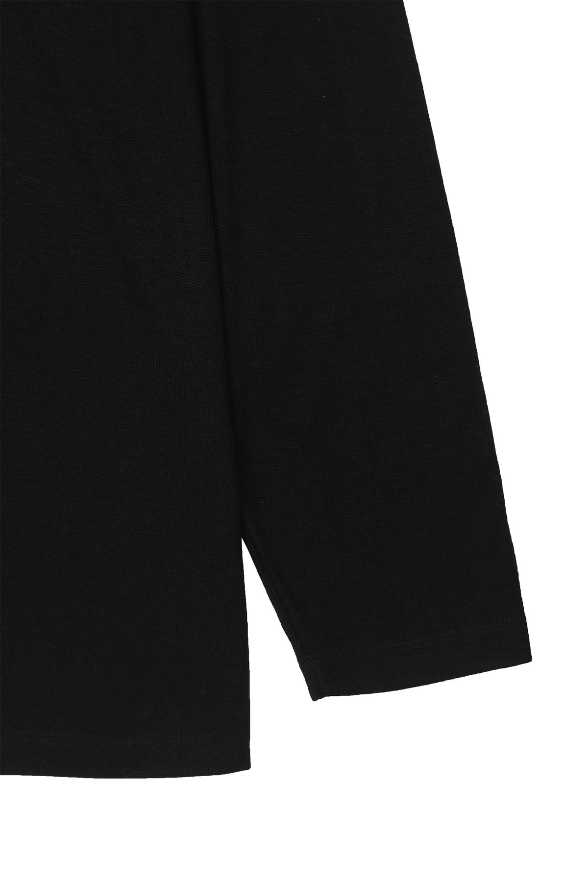 다이닛(DEINET) OVERFIT SWEAT GRAPHICS T-SHIRT IN BLACK