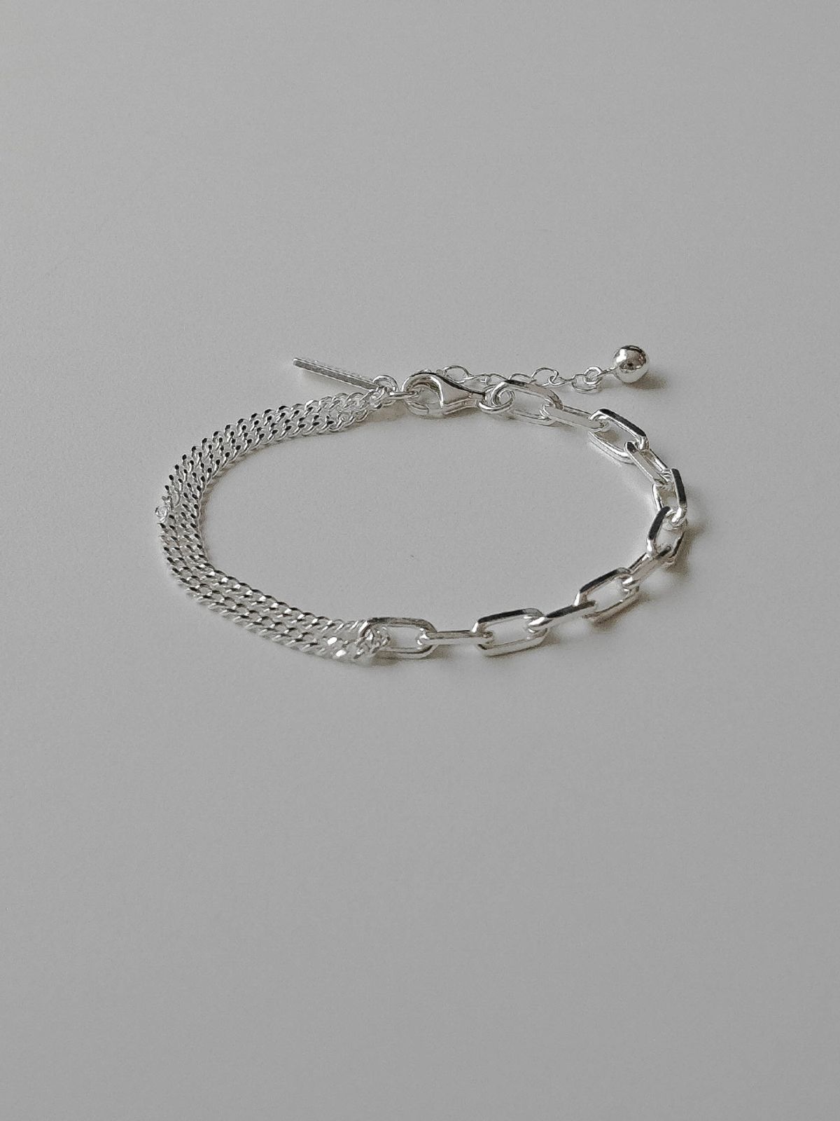레트로핑거(RETROFINGER) silver925 Level Bracelet #SB128