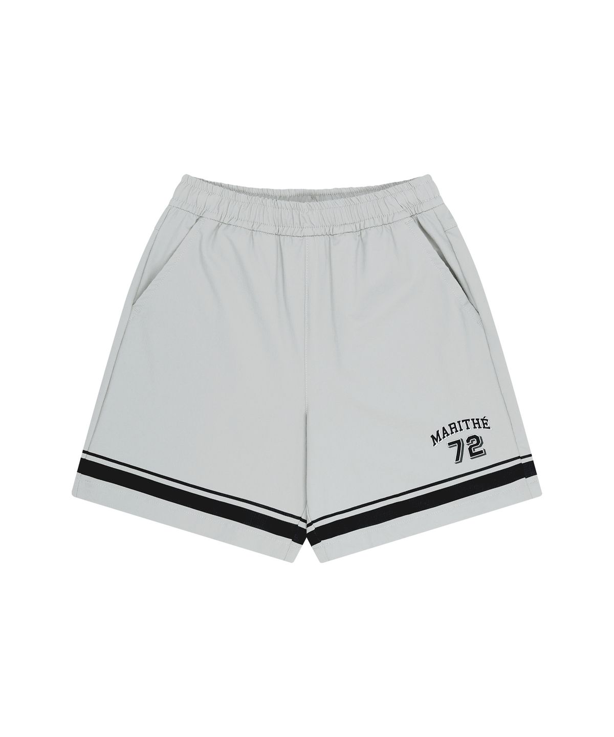 마리떼 키즈(MARITHÉ KIDS) KIDS NYLON WOVEN SHORTS light gray
