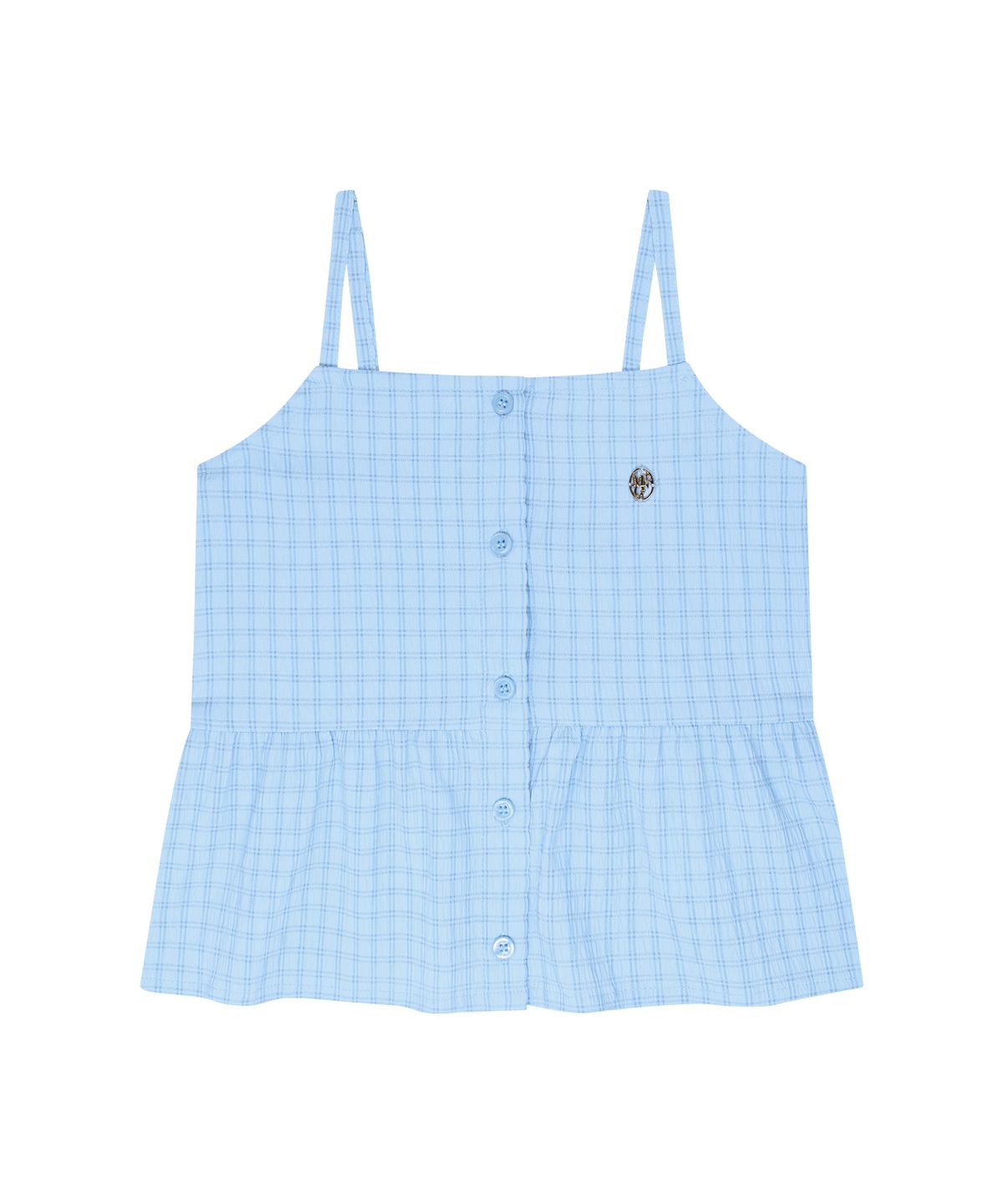 마리떼 키즈(MARITHÉ KIDS) KIDS W CHECK SLEEVELESS BLOUSE blue