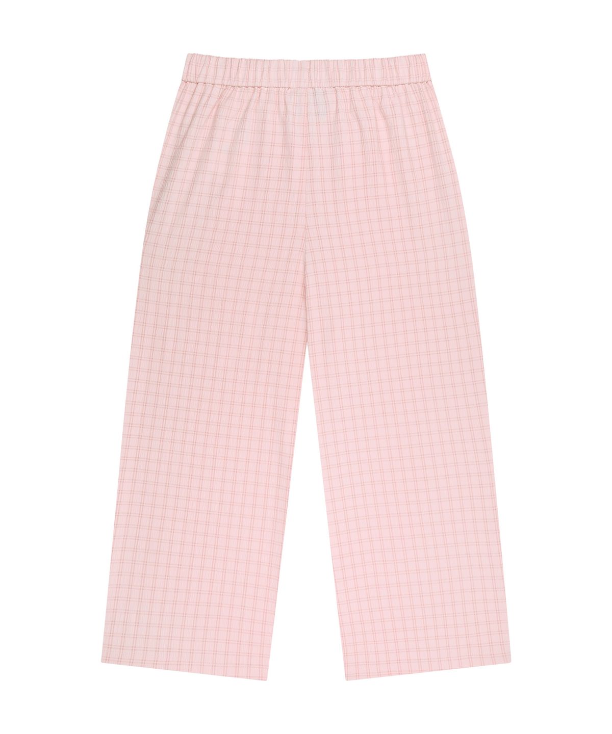 마리떼 키즈(MARITHÉ KIDS) KIDS W CHECK CAPRI PANTS pink