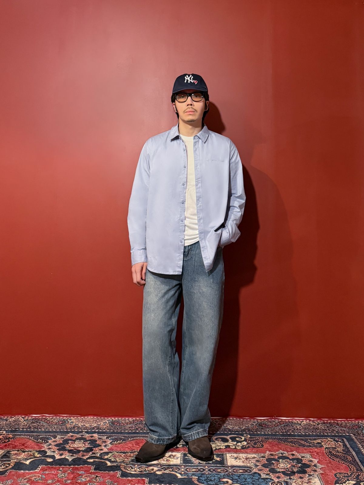 오버더와르(OVERTHEOIR) hidden pocket cotton shirts
