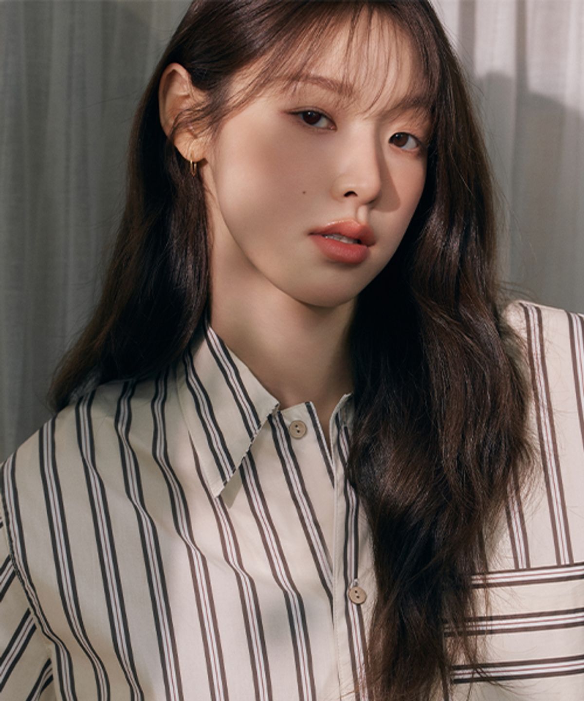 세이드(CEID) [2PACK] [uni] 모모 클라우드핏 스트라이프 셔츠 파자마 셋업
