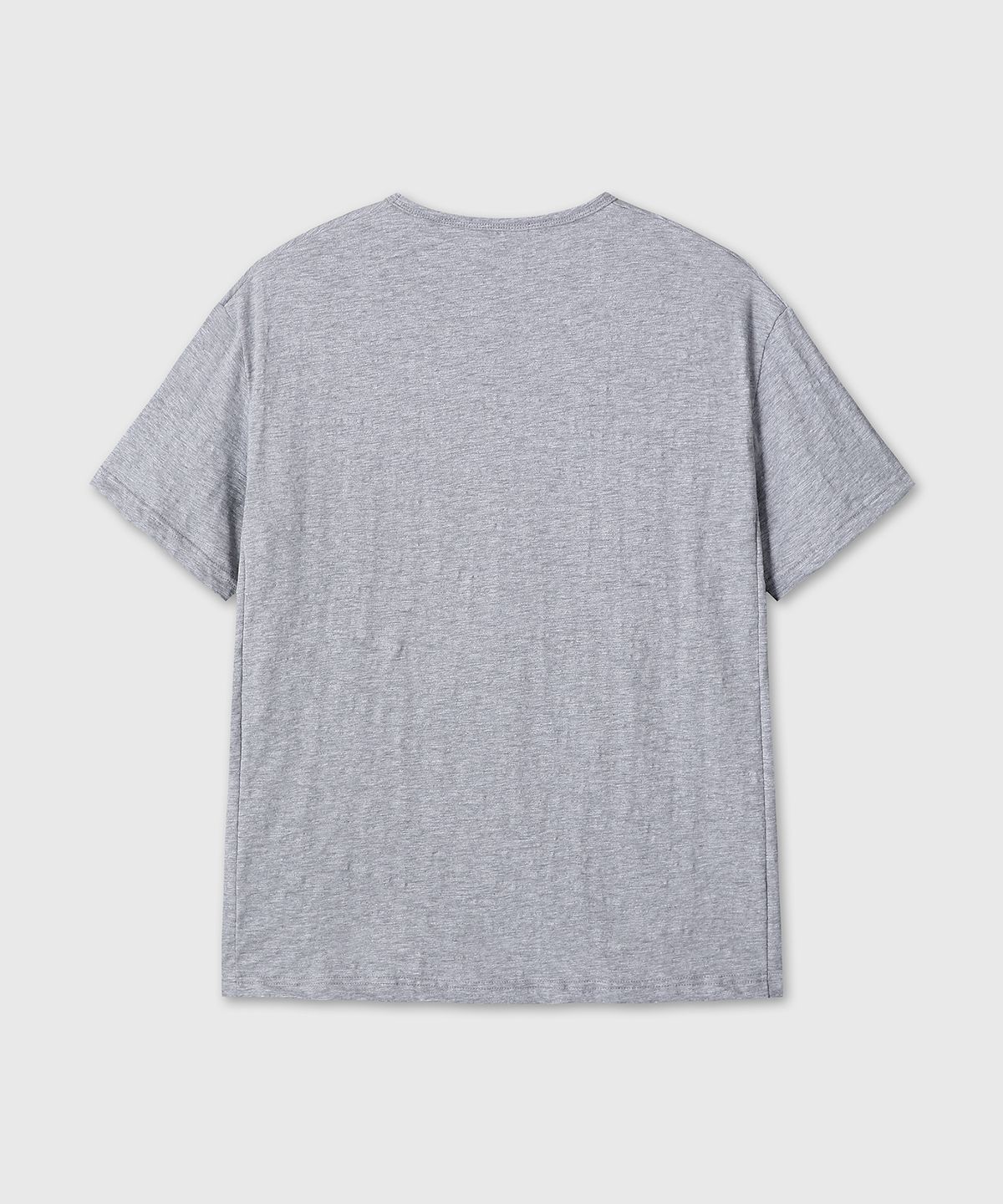 다이브인(DIVEIN) SLUB TEXTURE T-SHIRTS (MELANGE GRAY)