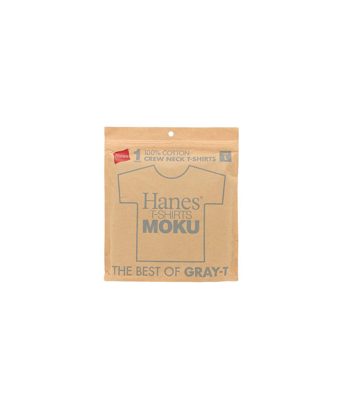 헤인즈(HANES) 모쿠 크루넥 티셔츠 모쿠