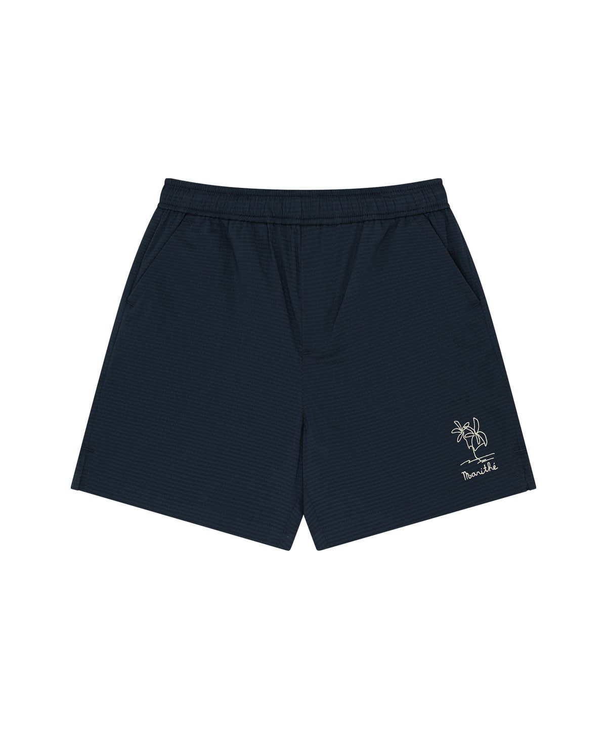마리떼 키즈(MARITHÉ KIDS) KIDS SEERSUCKER SHORTS navy
