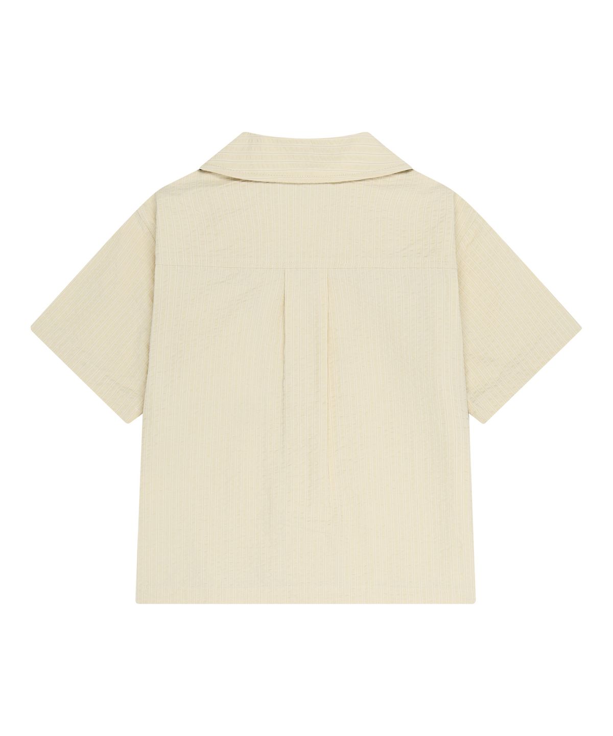 마리떼 키즈(MARITHÉ KIDS) KIDS SEERSUCKER HALF SHIRT light beige