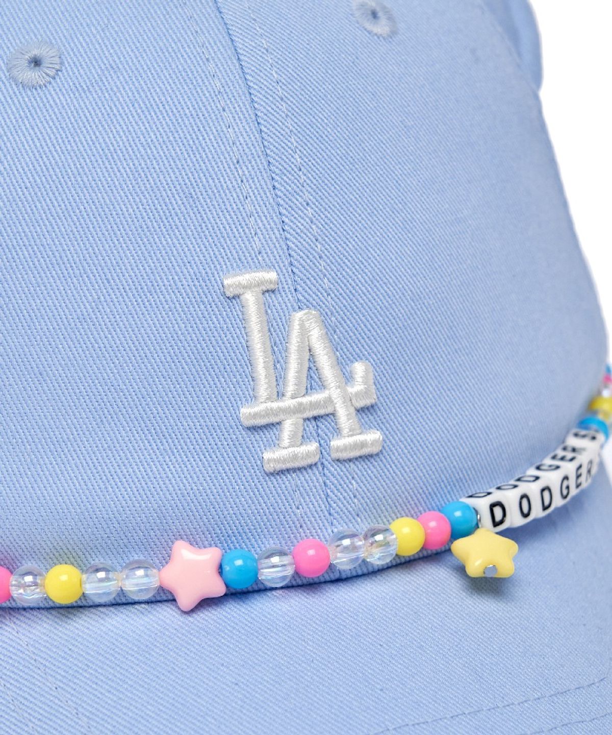 엠엘비 키즈(MLB KIDS) 캣 비즈 트러커 볼캡 LA (Sky blue)