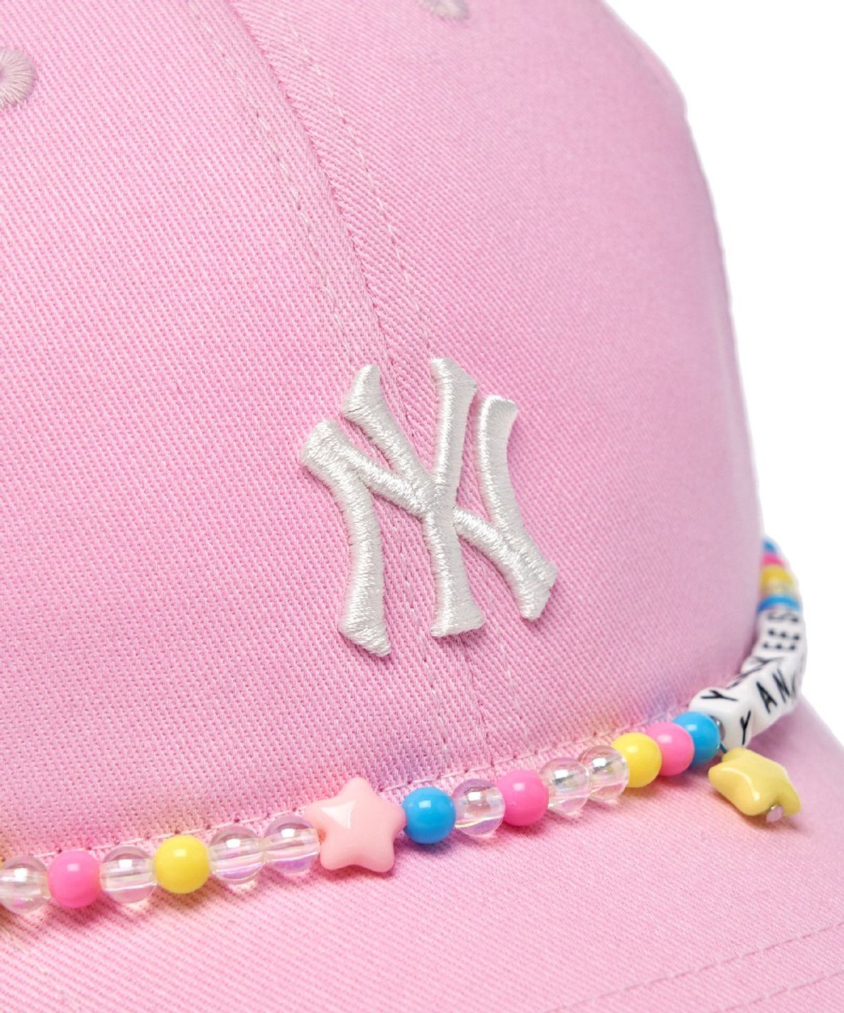 엠엘비 키즈(MLB KIDS) 캣 비즈 트러커 볼캡 NY (Pink)