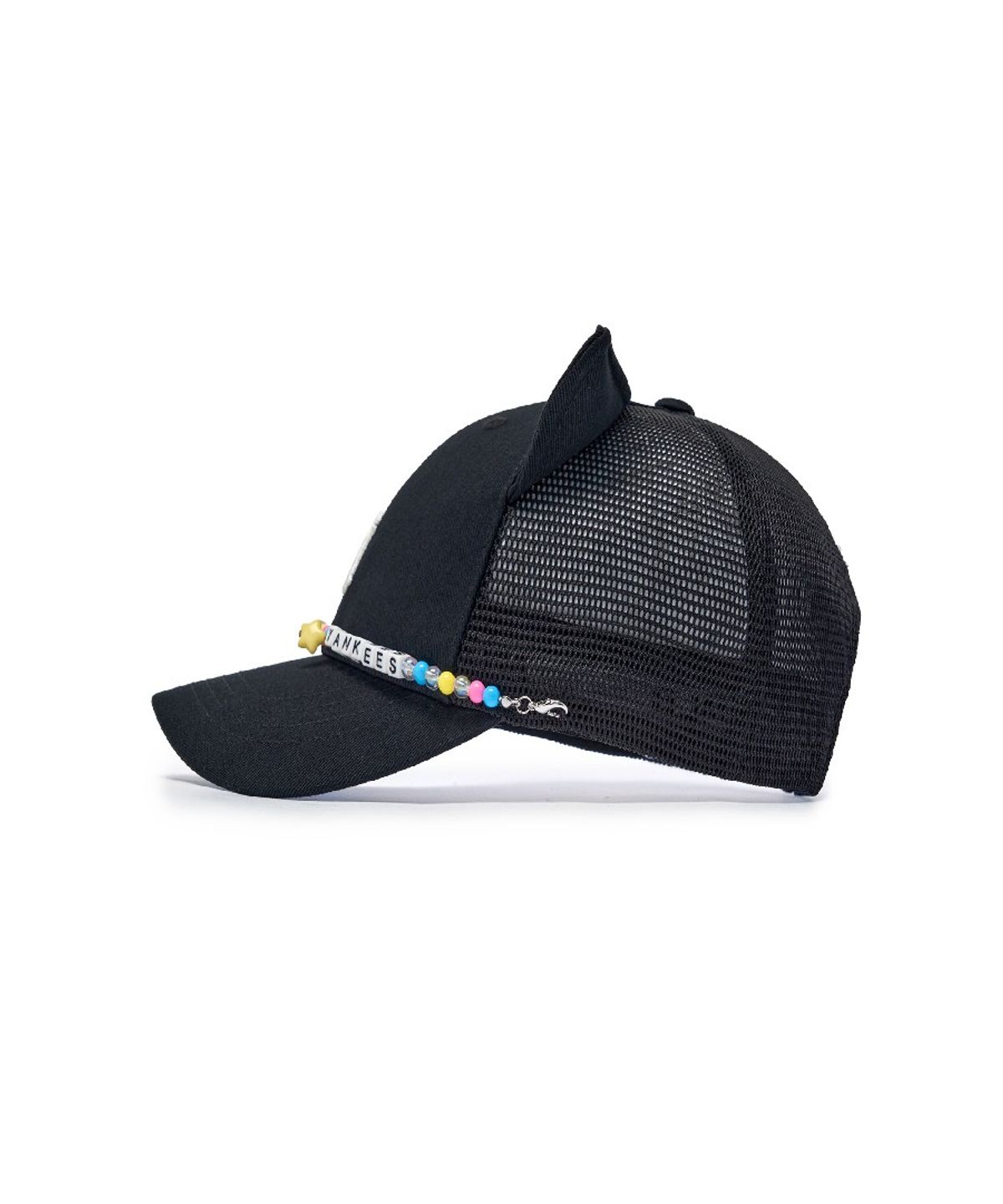 엠엘비 키즈(MLB KIDS) 캣 비즈 트러커 볼캡 NY (Black)