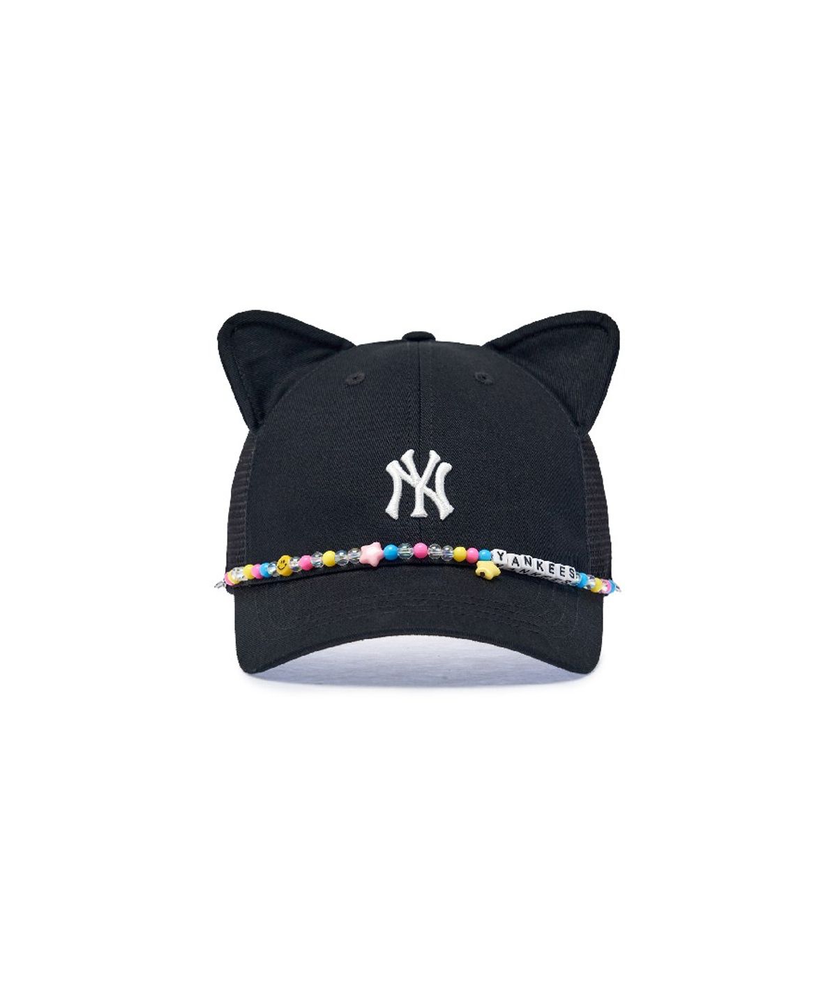 엠엘비 키즈(MLB KIDS) 캣 비즈 트러커 볼캡 NY (Black)