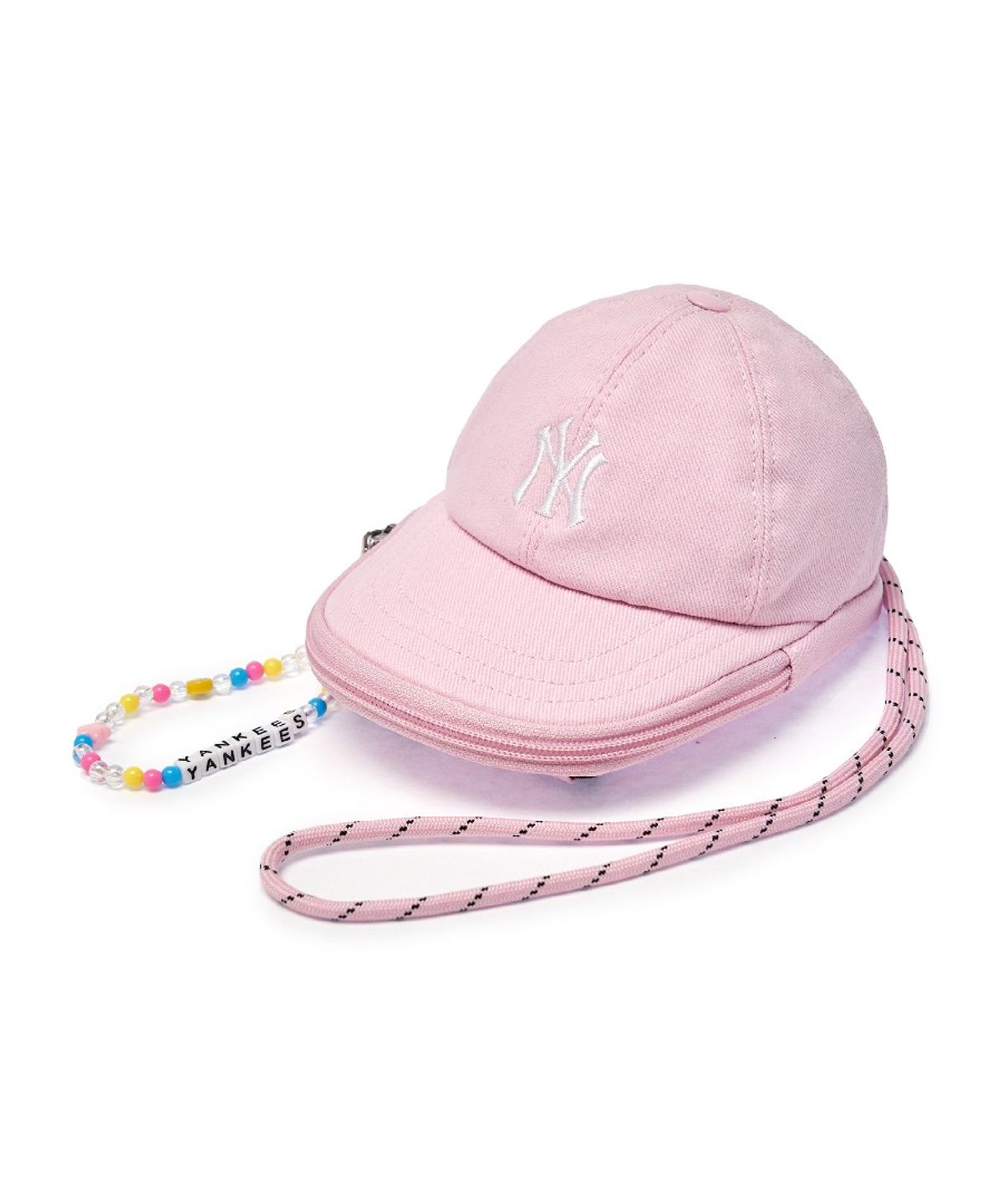 엠엘비 키즈(MLB KIDS) 볼캡 스몰 크로스백 NY (Pink)