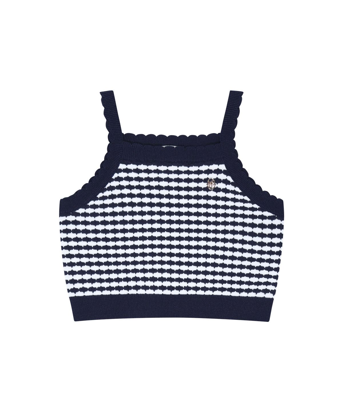 마리떼 키즈(MARITHÉ KIDS) KIDS W STRIPE KNIT BUSTIER navy