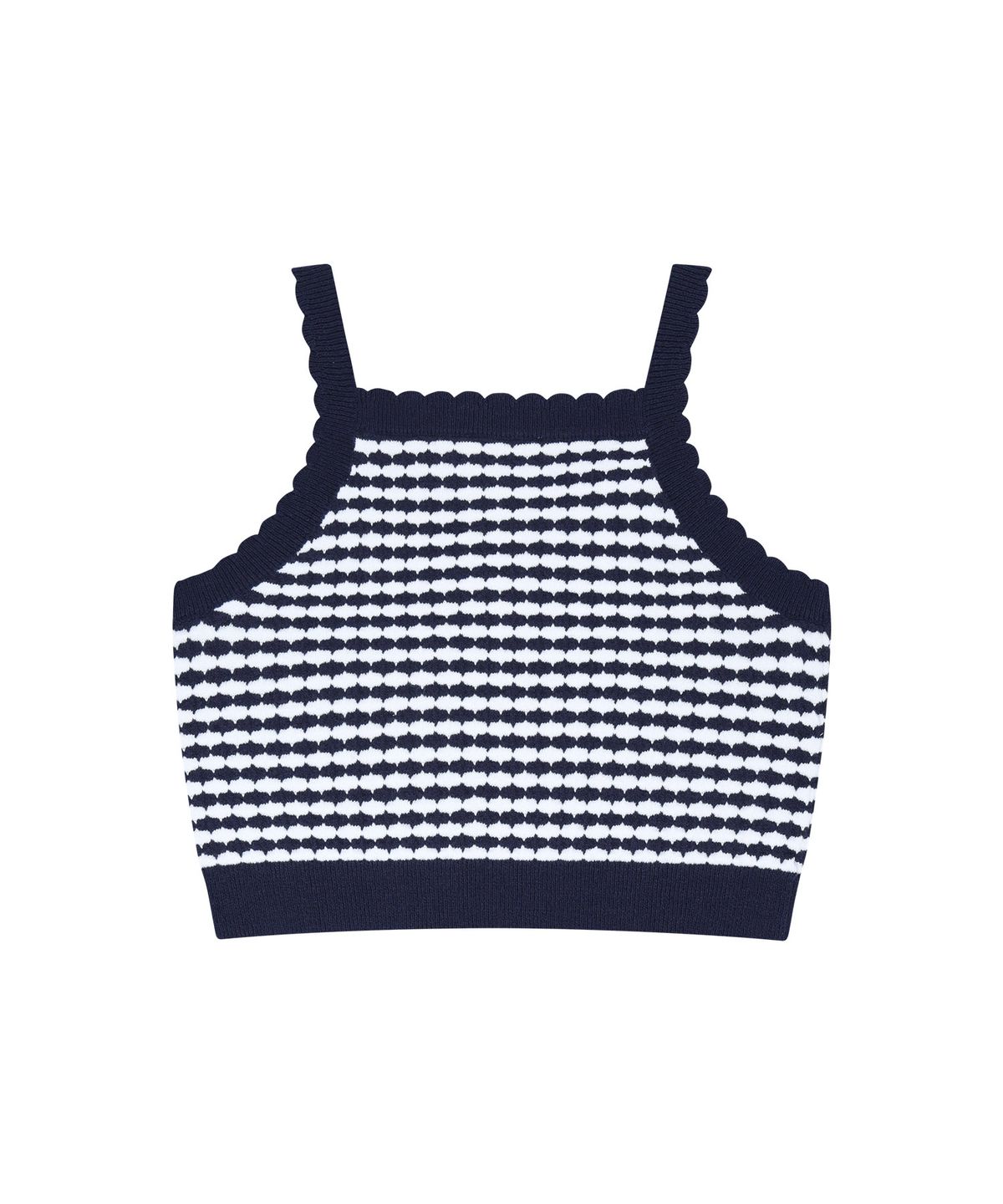 마리떼 키즈(MARITHÉ KIDS) KIDS W STRIPE KNIT BUSTIER navy