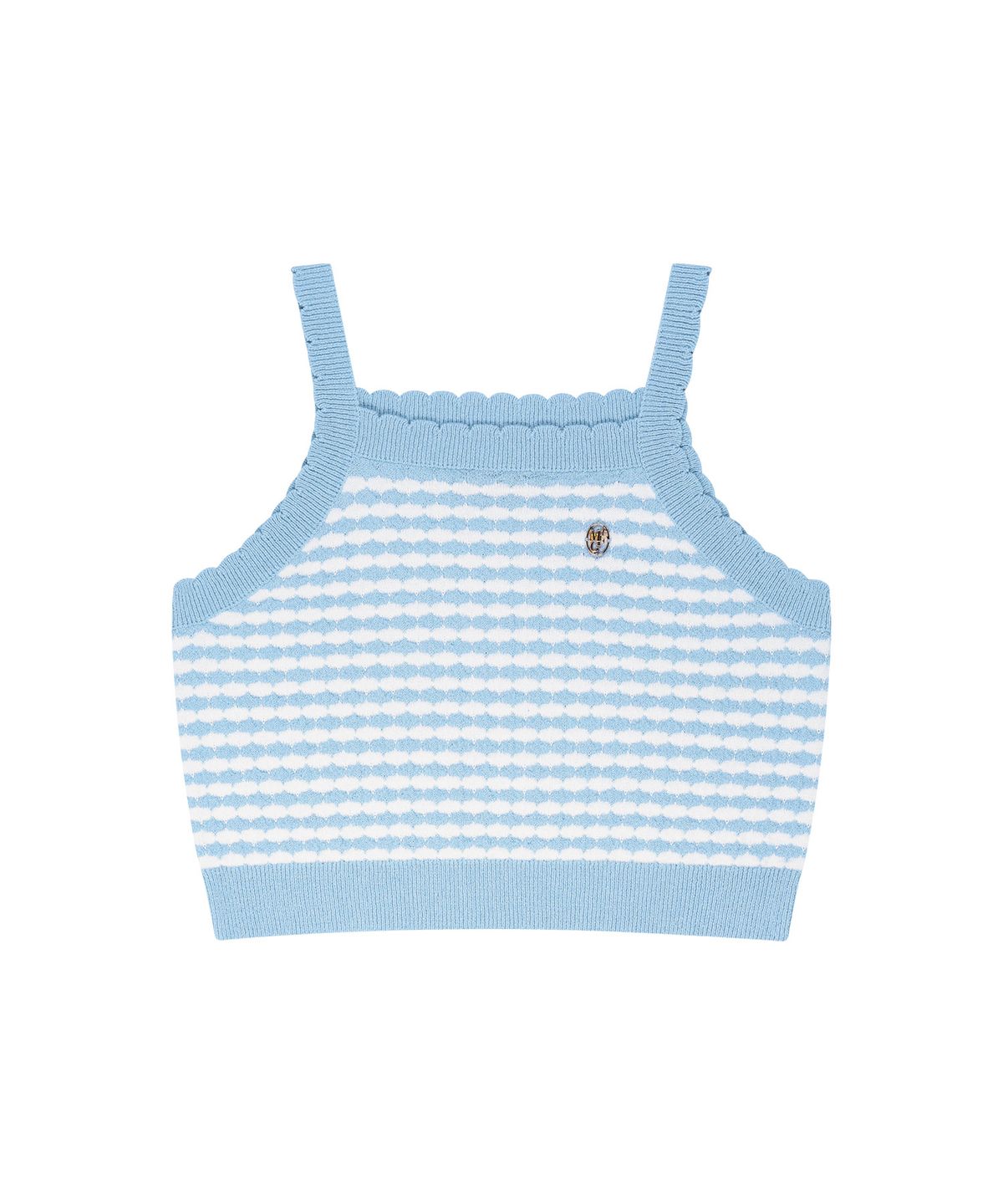 마리떼 키즈(MARITHÉ KIDS) KIDS W STRIPE KNIT BUSTIER blue