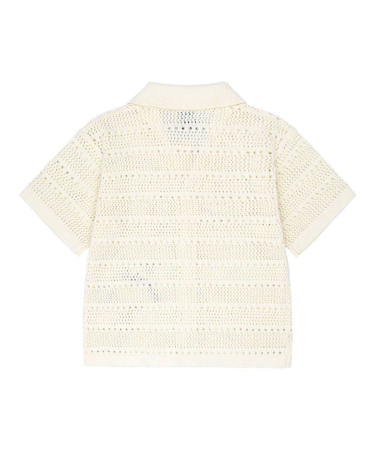 마리떼 키즈(MARITHÉ KIDS) KIDS HALF-SLEEVED KNIT CARDIGAN light beige