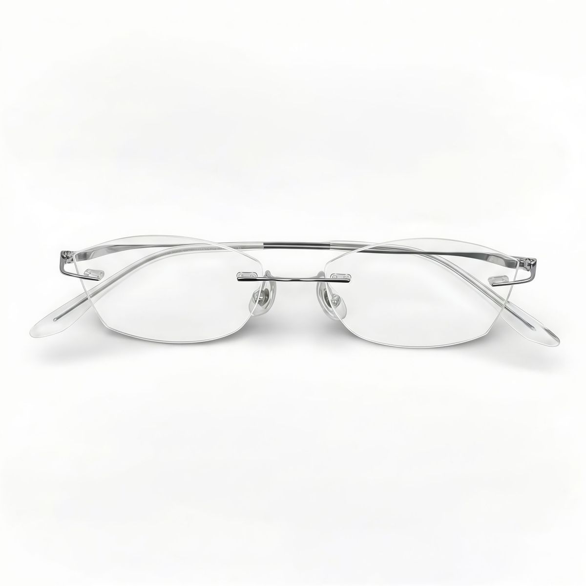 아디제(ADIGE) Lunix 리닉스 (silver blue) YU1009 무테 티타늄 안경테