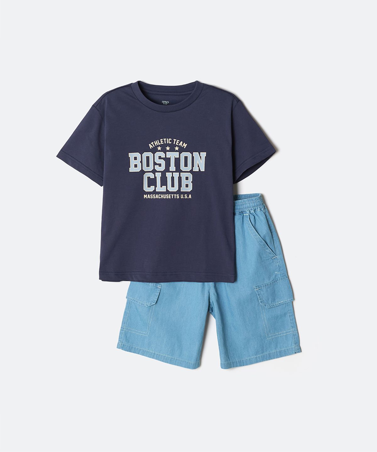 스파오 키즈(SPAO KIDS) [키즈][COOL] 데님 상하세트_SPSMG25KU1