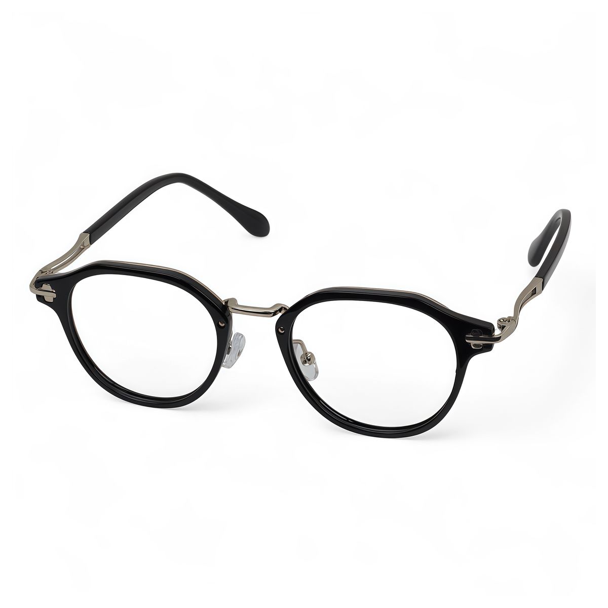아디제(ADIGE) Baven 바벤 (black silver) LA1049 안경테