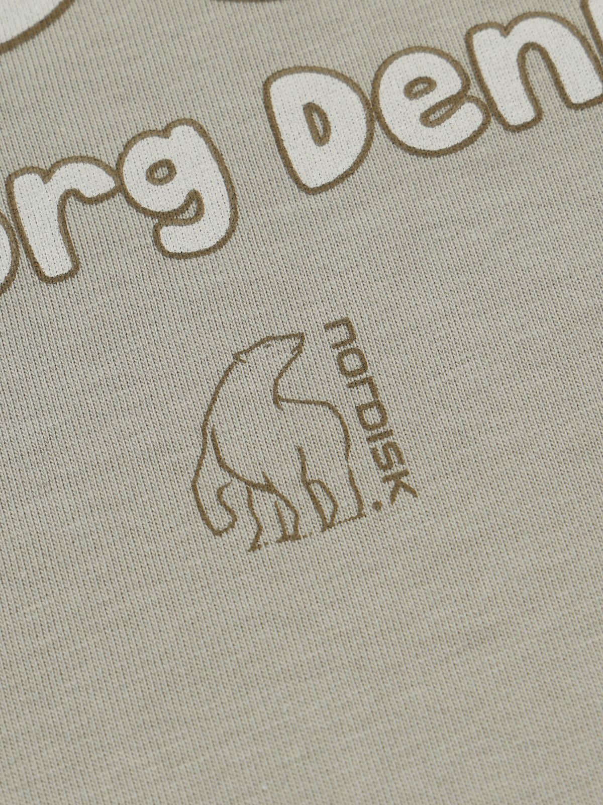 노르디스크(NORDISK) 플라워 그래픽 반팔 티셔츠 - W_SHIMMER GREY