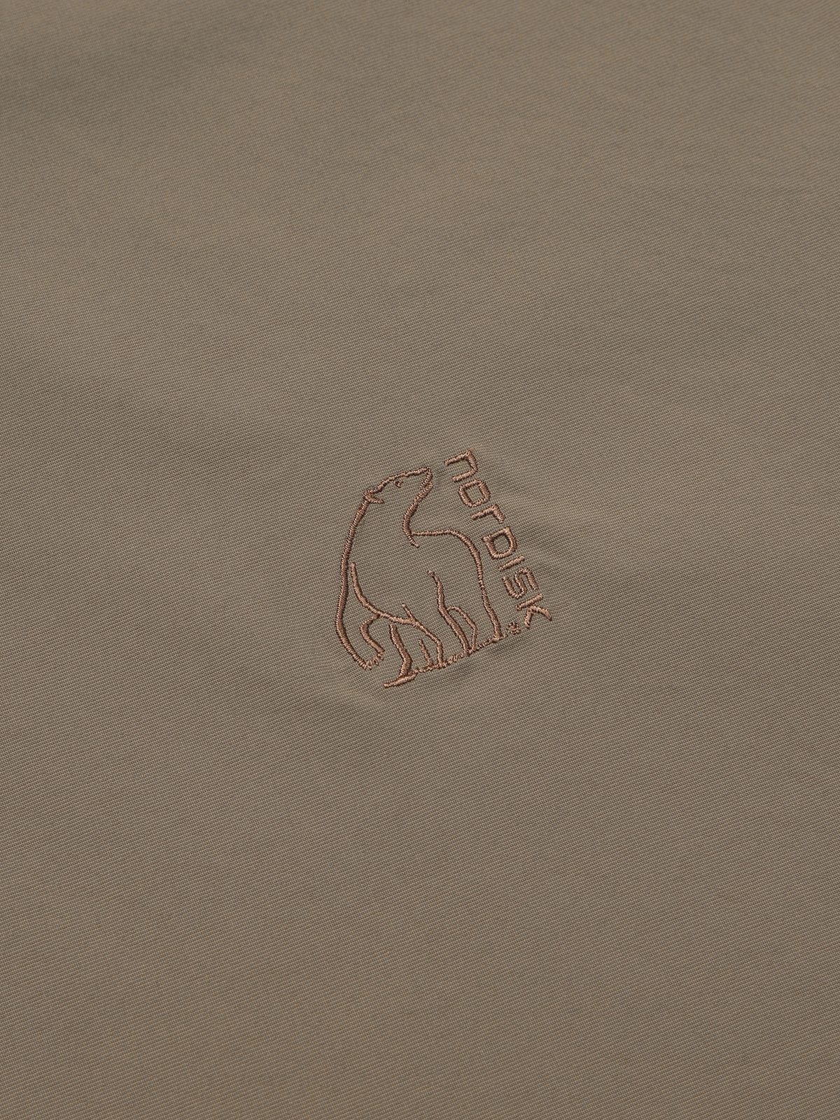노르디스크(NORDISK) 휘게쿨 light 그래픽 라운드 반팔 티셔츠 - U_Beige BROWN