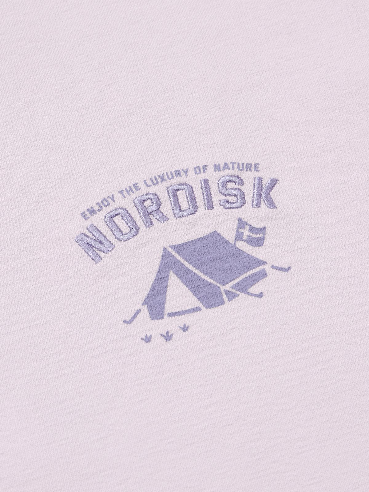 노르디스크(NORDISK) 데니쉬 반팔 티셔츠 - U_Lilac