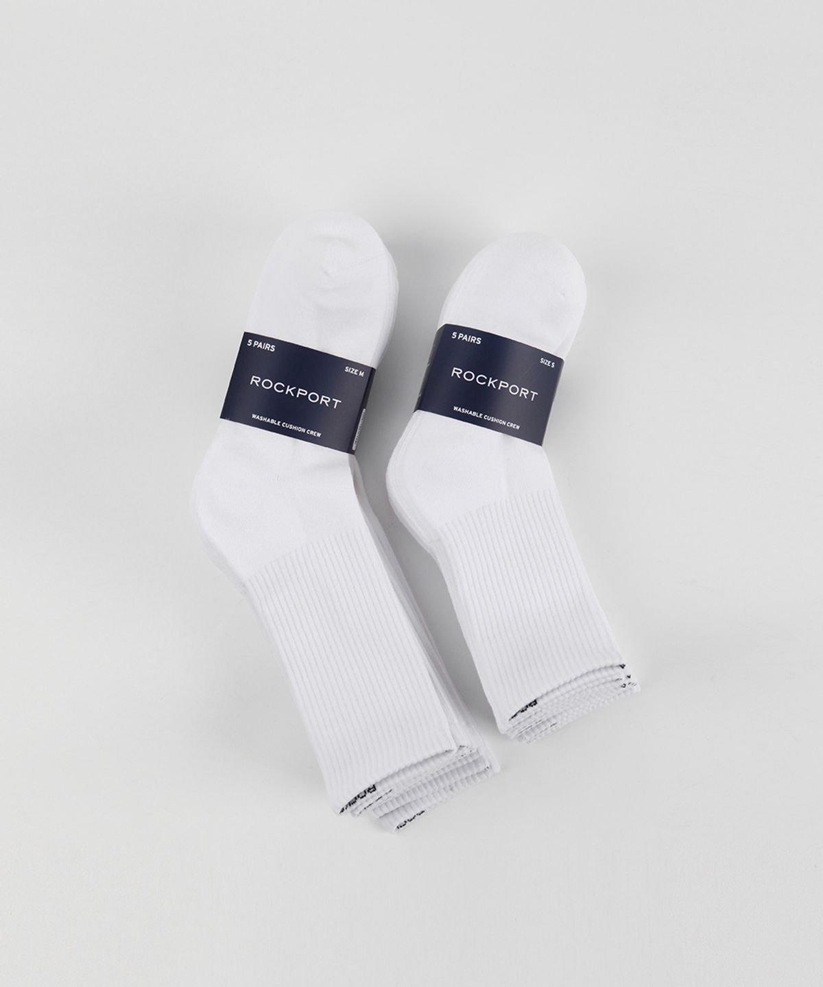 락포트 양말(ROCKPORTSOCKS) ROCKPORT 덤블 쿠션 크루삭스 5팩(PACK)