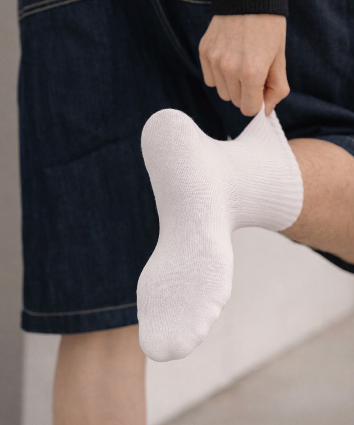 락포트 양말(ROCKPORTSOCKS) ROCKPORT 덤블 쿠션 크루삭스 5팩(PACK)