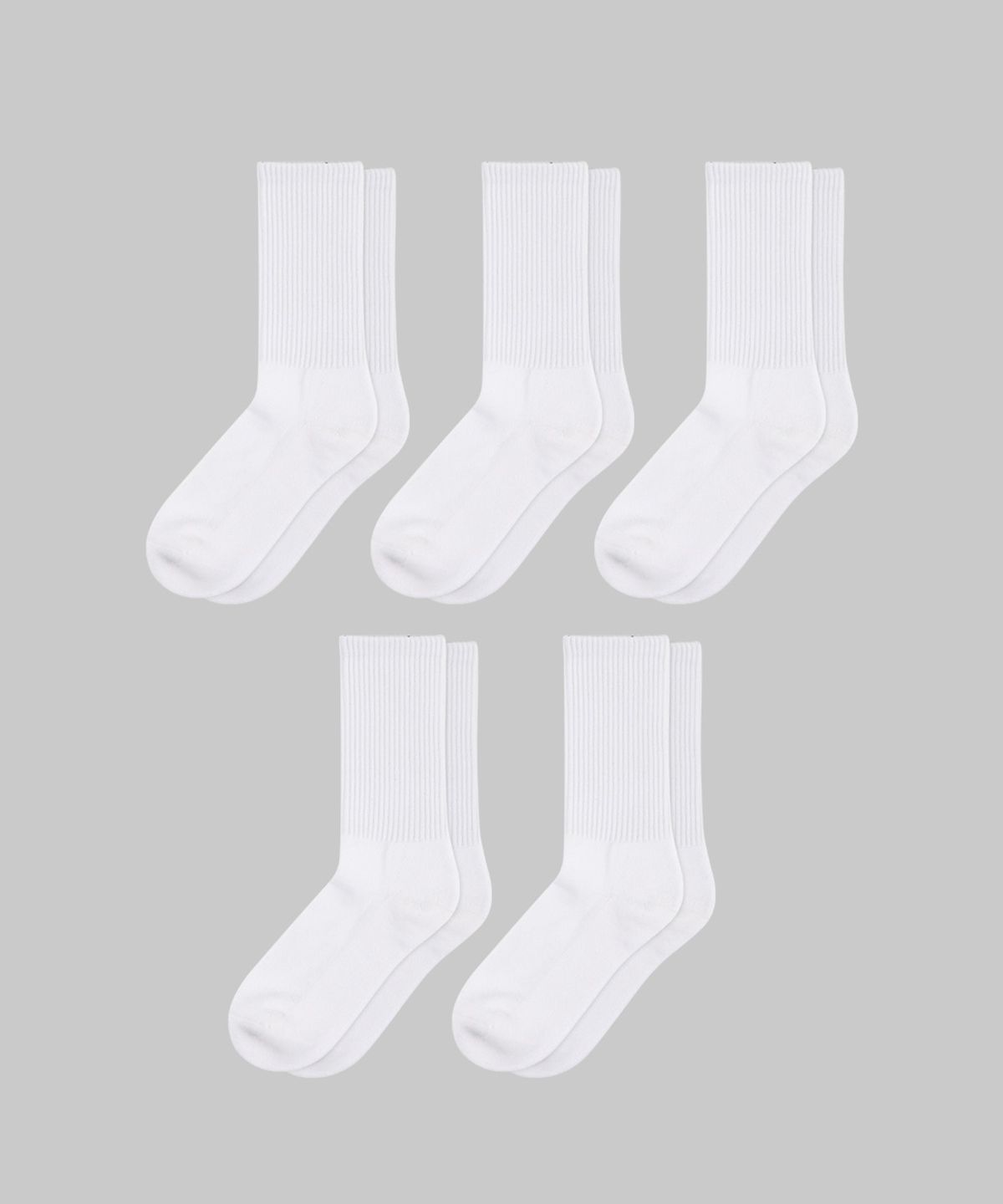 락포트 양말(ROCKPORTSOCKS) ROCKPORT 덤블 쿠션 크루삭스 5팩(PACK)
