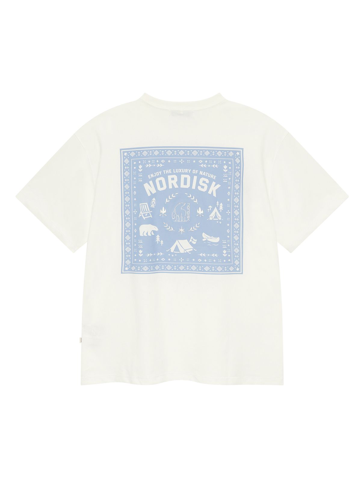 노르디스크(NORDISK) 데니쉬 반팔 티셔츠 - U_Off White