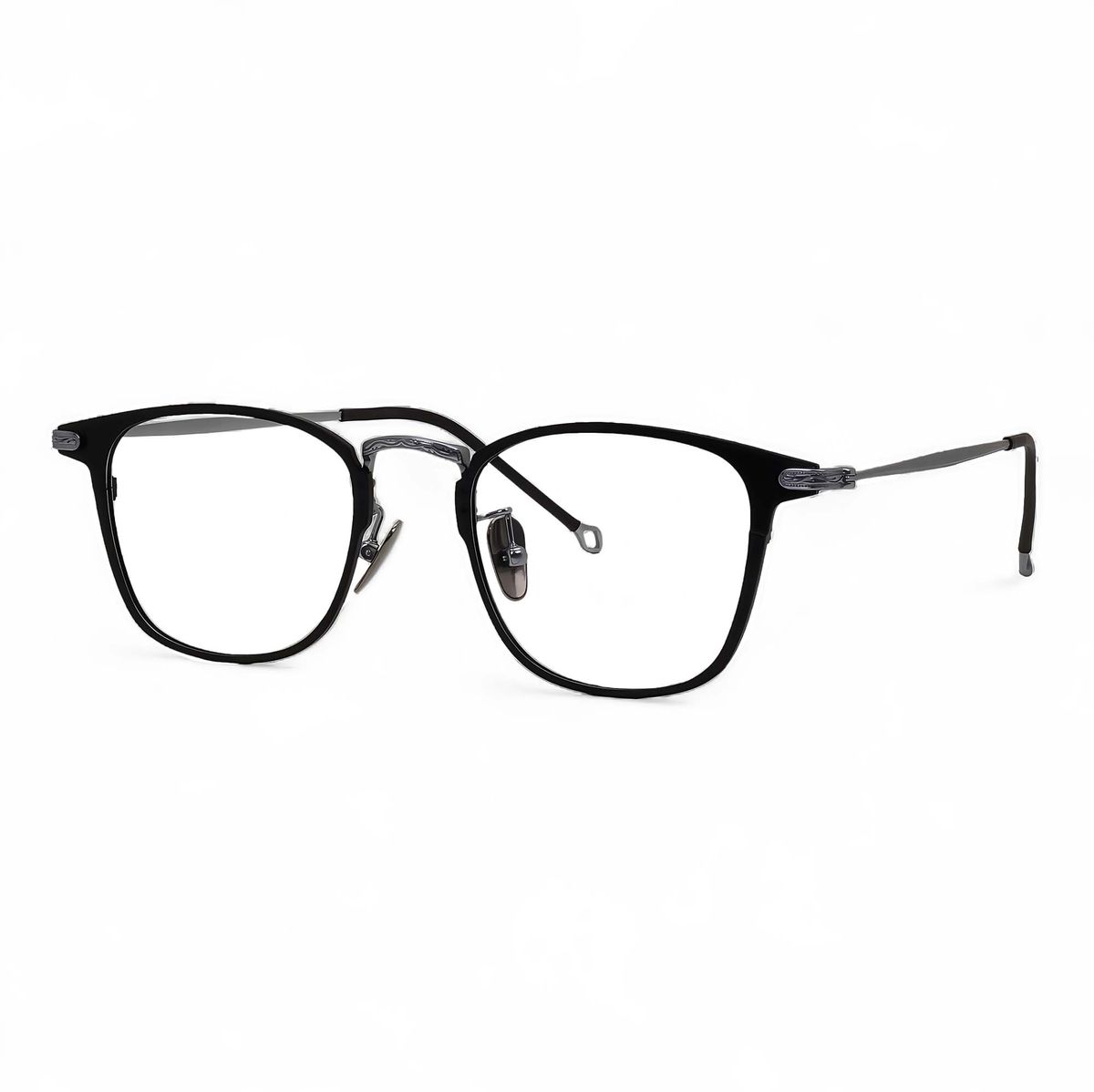 아디제(ADIGE) Grayn 그레인 (black silver) LA1034 안경테