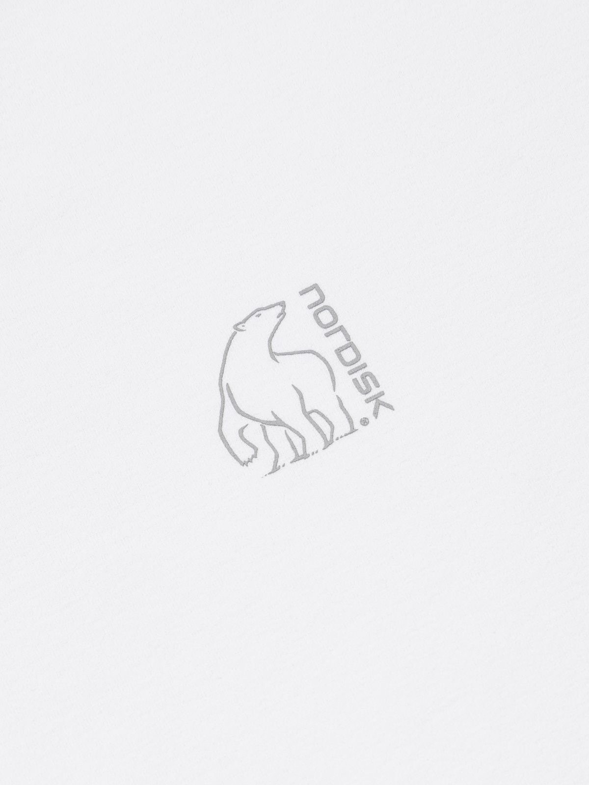 노르디스크(NORDISK) 소로나 스몰 폴라베어 반팔 티셔츠 - U_Off White
