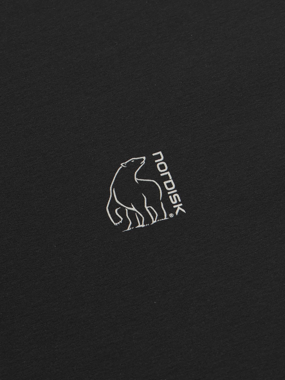 노르디스크(NORDISK) 소로나 스몰 폴라베어 반팔 티셔츠 - U_Black