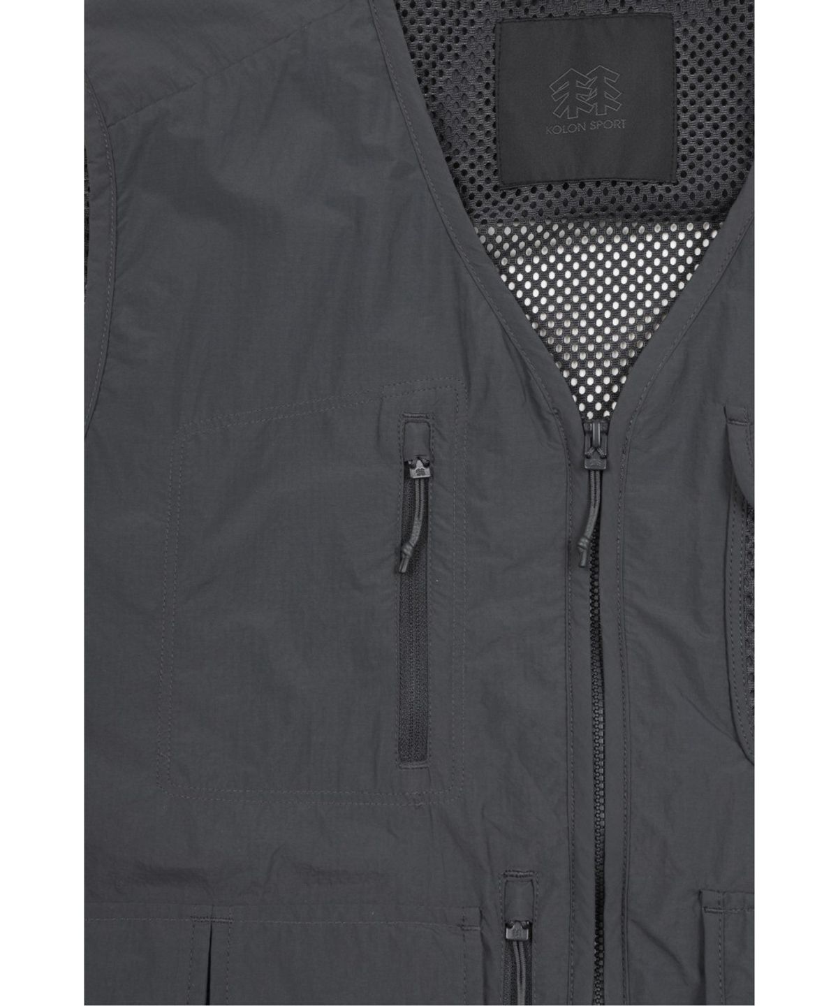 코오롱스포츠(KOLON SPORT) 남성 멀티포켓 베스트 TLVAX26491DGY