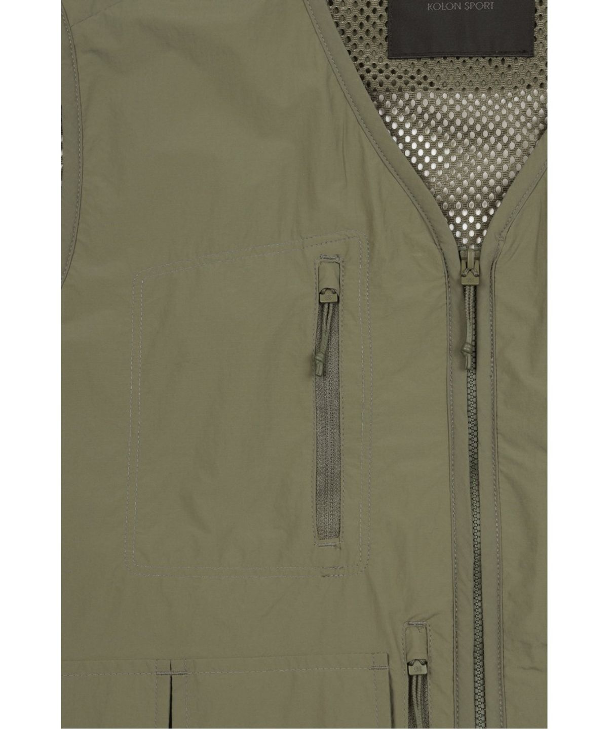 코오롱스포츠(KOLON SPORT) 남성 멀티포켓 베스트 TLVAX26491GKH