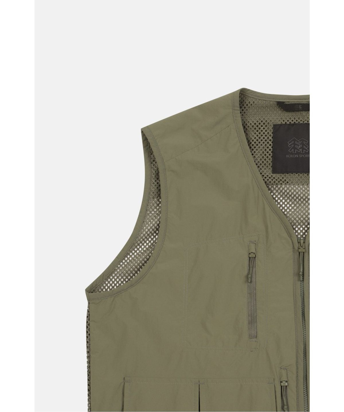 코오롱스포츠(KOLON SPORT) 남성 멀티포켓 베스트 TLVAX26491GKH