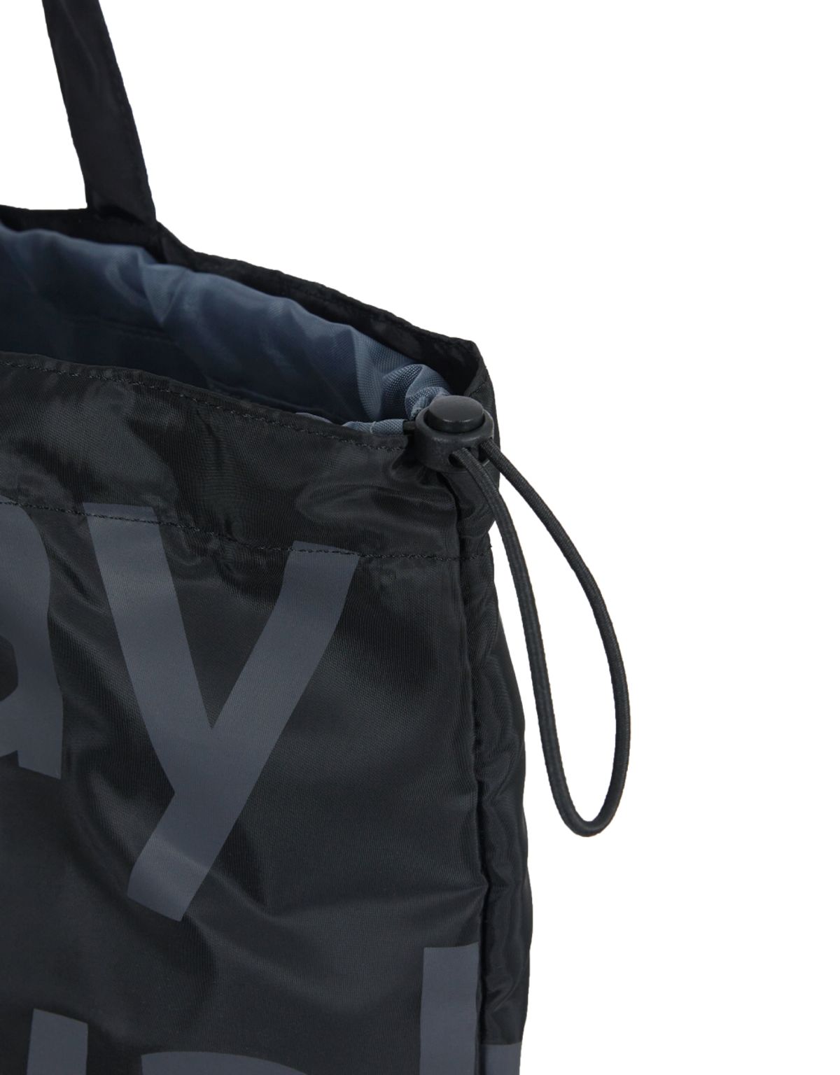 엠엠엘지(MMLG) CPC TYPO LAYOUT TOTE BAG (BLACK)