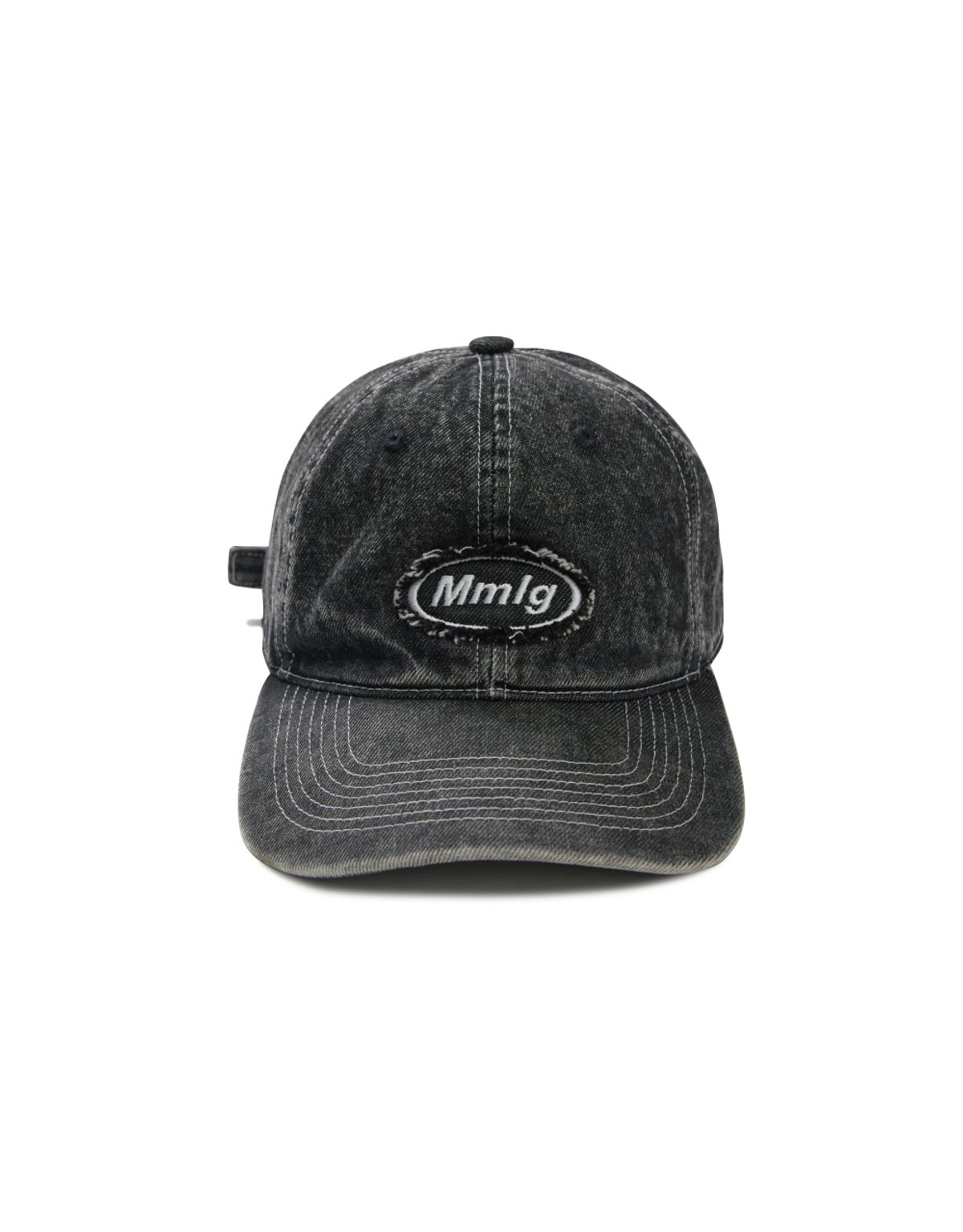 엠엠엘지(MMLG) MMLG WASHED DENIM BALLCAP (WASHED BLACK)