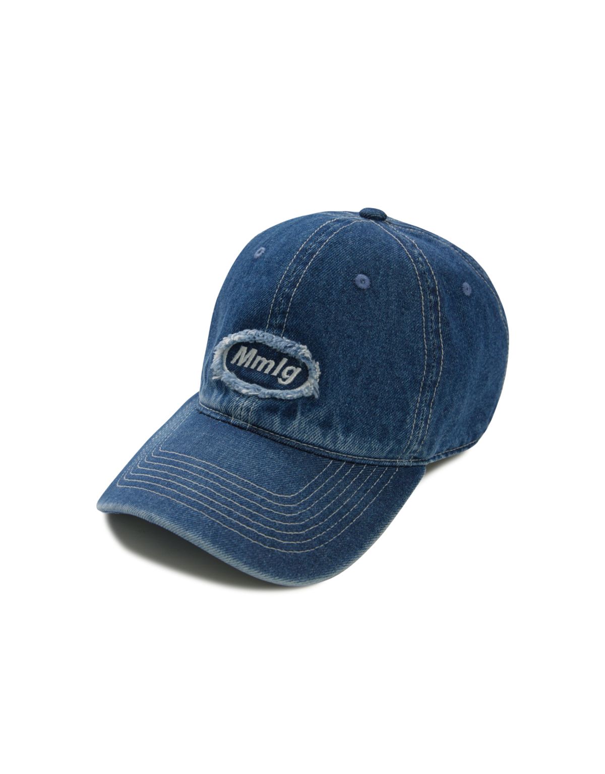 엠엠엘지(MMLG) MMLG WASHED DENIM BALLCAP (WASHED BLUE)