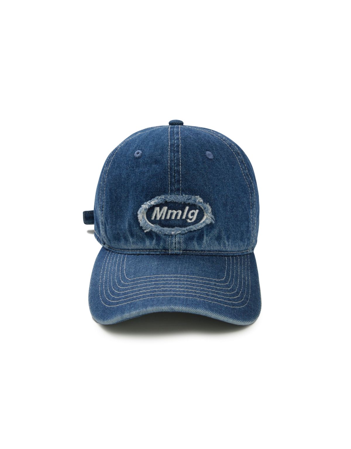 엠엠엘지(MMLG) MMLG WASHED DENIM BALLCAP (WASHED BLUE)