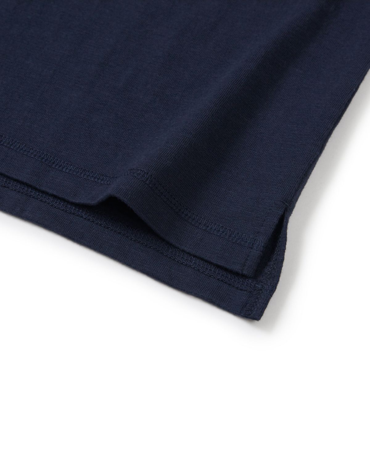엠엠엘지(MMLG) MMLG HENLEY NECK HF-T (AUTHENTIC NAVY)