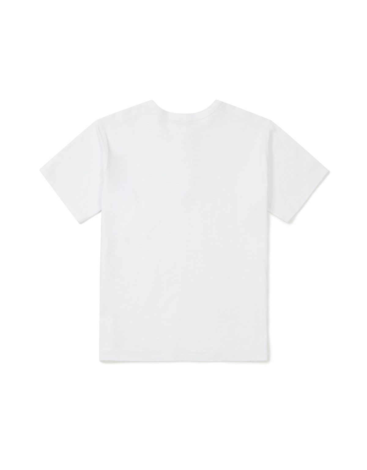 엠엠엘지(MMLG) MMLG HENLEY NECK HF-T (EVERY WHITE)