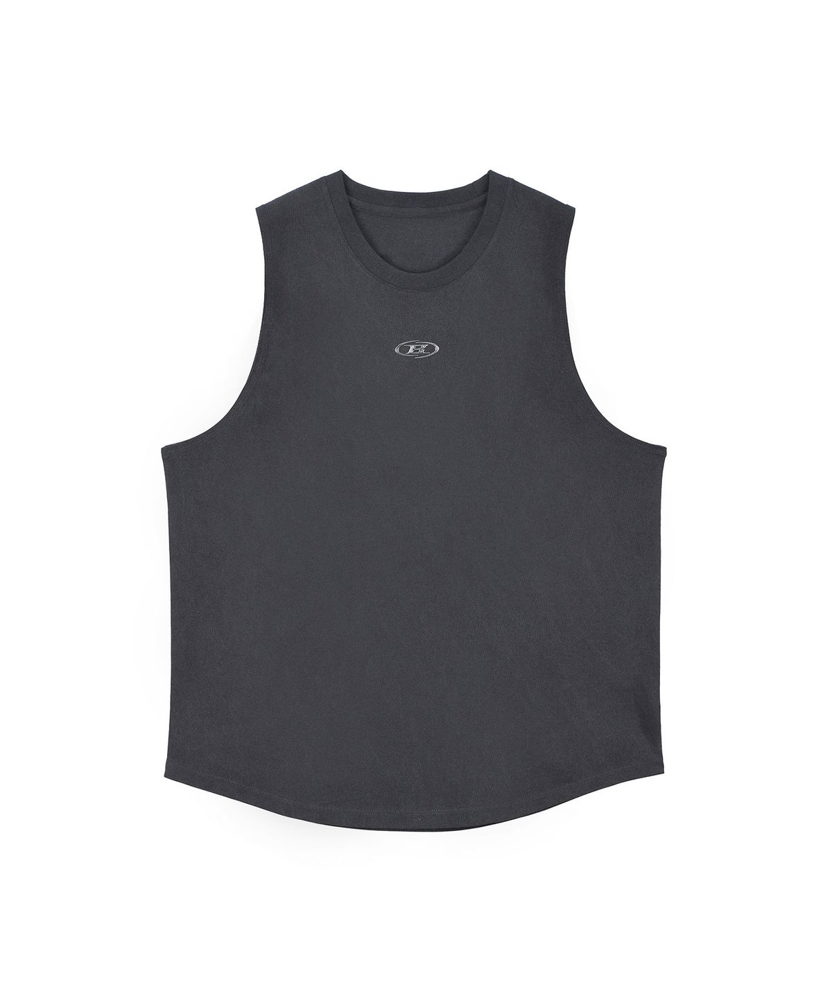 본투윈(BORN TO WIN) SILVER B COMFORT FIT SLEEVELESS [CHARCOAL]