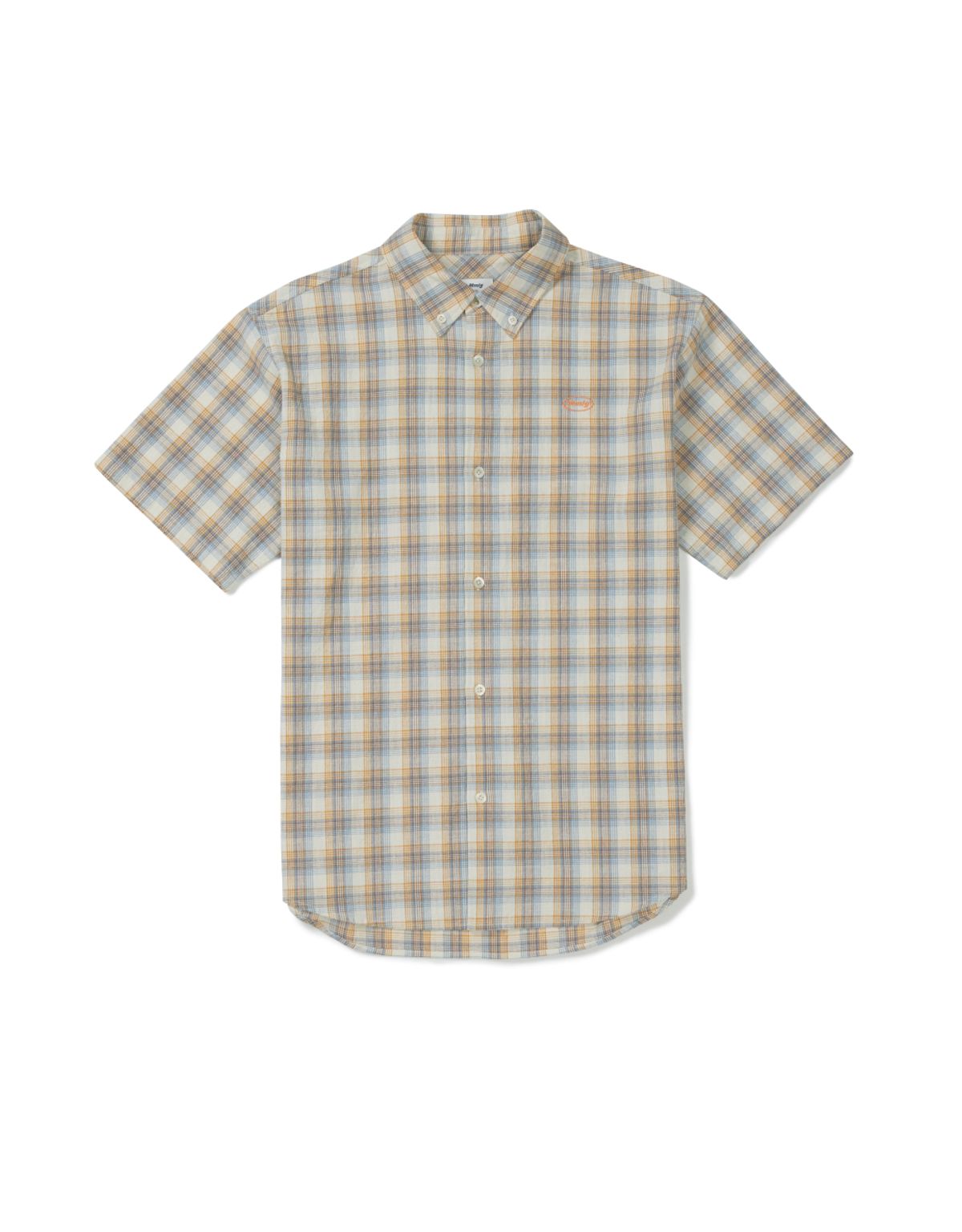 엠엠엘지(MMLG) SERIES PLAID HF SHIRT (BEIGE)